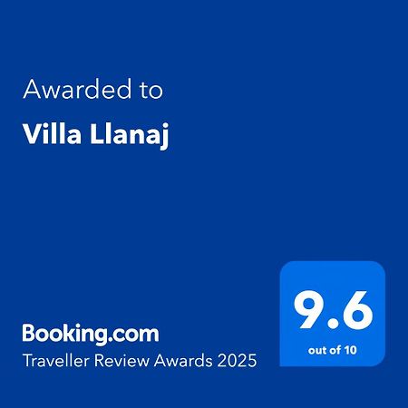 Villa Llanaj Berat Luaran gambar